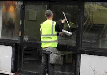 school window cleaning